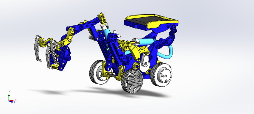 Excavator assembly image